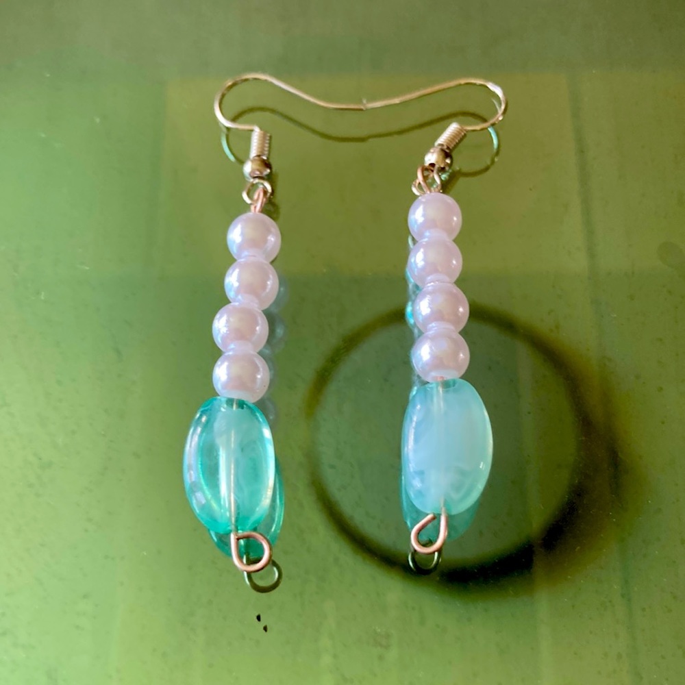 Delicate handmade earrings